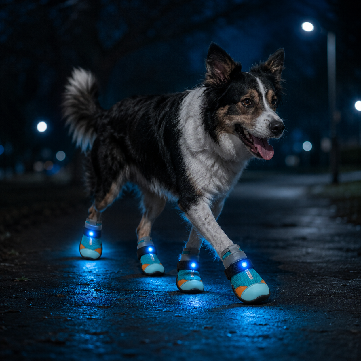 Zapatillas LED para Perros: Visibilidad y Protección